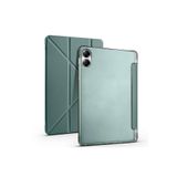 Fogy Honor X9 /X8 Pro 11.5 inç 2023 ile Uyumlu Kılıf Darbe Emici Standlı Smart With Pen Standlı Kapak, Koyu Yeşil