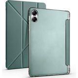 Fogy Huawei Honor X9 /x8 Pro 11.5 Inç 2023 Uyumlu Kılıf Darbe Emici Standlı Smart With Pen Standlı Kapak - Koyu Yeşil