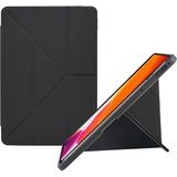 Fogy Huawei Matepad 11.5 Inç / Air 11.5 Inç / Papermate Uyumlu Kılıf Kalem Bölmeli Trifolding Case Kapak - Huawei MatePad Air 11.5 inç - Siyah