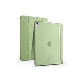 Fogy Ipad (10,Nesil) 10.9" 2022 ile Uyumlu Katlanır Kalemlikli Standlı Uyku Modlu Akıllı Kılıf, Açık Yeşil