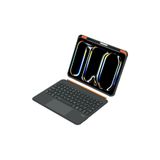 Fogy Ipad A16 10.Nesil Uyumlu 360° Döner Manyetik Türkçe Q Klavyeli Kılıf (RGB Işıklı – Trackpad’li)