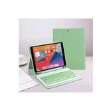 Fogy Ipad Air 11 6/5/4 Nesil M1/m2 2024 Çipli ile Uyumlu Bluetooth Türkçe Q Klavyeli Kılıfı (Tablet Değildir), Açık Yeşil