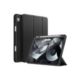 Fogy İpad Air 11inç 2024 Air 4-5-6.Nesil 10.9 ile Uyumlu Kılıf Pen Charge Kalem Bölmeli ORJ Kapak Case, Siyah