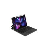 Fogy İpad Air 13 Inç M2/M3 Çipli 2025/2024 ile Uyumlu Klavye Mag Touchpad Bluetooth Standlı Kılıf Çizim Kalem