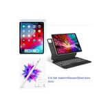 Fogy Ipad Air 4/5 Nesil M1 Çipli 10,9'' ile Uyumlu Magic Keyboard Touchpad Işıklı Klavyeli Kılıf