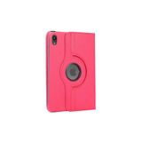Fogy Ipad Mini 2021 (6.Nesil) ile Uyumlu 360 Derece Dönebilen Klasik Tablet Kılıfı, Pembe Koyu