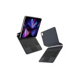 Fogy Ipad Pro 11 M4/M5/ 2025/2024 ile Uyumlu Türkçe Manyetik Bluetooth Magic Keyboard Touchpad Işıklı Klavyeli Kılıf