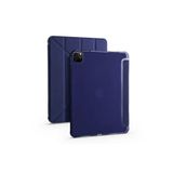 Fogy Ipad Pro 6.Nesil 12,9" Inç (M2 ÇİPLİ) 2022 ile Uyumlu Katlanır Kalemlikli Standlı Akıllı Kılıf, Lacivert
