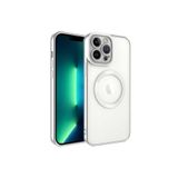 Fogy Iphone 11 Pro Max ile Uyumlu Kılıf Wireless Şarj Özellikli Setro Silikon, Gümüş