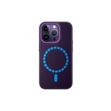 Fogy Iphone 12 Pro Max ile Uyumlu Kılıf Içi Kadife Dışı Deri Görünümlü A Kalite Forum Kapak, Derin Mor