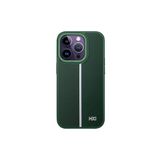 Fogy Iphone 13 Pro ile Uyumlu Kılıf Içi Kadife Dışı Deri Görünümlü A Kalite Lizbon Kapak, Koyu Yeşil