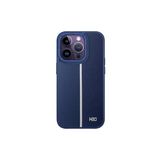 Fogy Iphone 13 Pro Max ile Uyumlu Kılıf Içi Kadife Dışı Deri Görünümlü A Kalite Lizbon Kapak, Lacivert