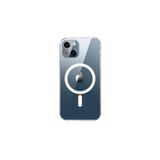 Fogy Iphone 14 ile Uyumlu Kılıf Magnetik Halka Şeffaf Tacsafe Wireless Kapak