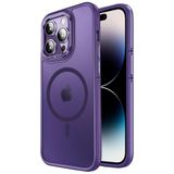 Fogy Iphone 14 Pro ile Uyumlu Kılıf Rocky Kapak, Derin Mor