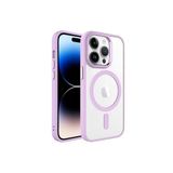 Fogy Iphone 14 Pro ile Uyumlu Kılıf Wireless Şarj Özellikli Silikon Kapak, Pembe Açık