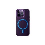 Fogy Iphone 14 Pro Max ile Uyumlu Kılıf Içi Kadife Dışı Deri Görünümlü A Kalite Forum Kapak, Derin Mor