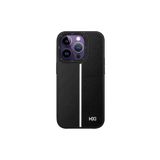 Fogy Iphone 14 Pro Max ile Uyumlu Kılıf Içi Kadife Dışı Deri Görünümlü A Kalite Lizbon Kapak, Siyah