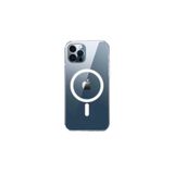 Fogy Iphone 14 Pro Max ile Uyumlu Kılıf Magnetik Halka Şeffaf Tacsafe Wireless Kapak