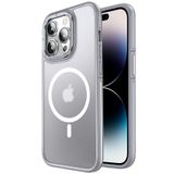 Fogy Iphone 14 Pro Max ile Uyumlu Kılıf Rocky Kapak, Gümüş