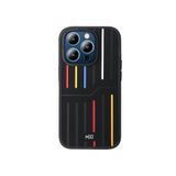 Fogy iPhone 15 Pro Max ile Uyumlu Kılıf Pride Edition HBC-221 Roma Kapak, Siyah
