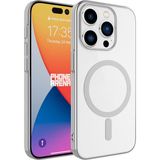 Fogy iPhone 15 Pro Uyumlu Kılıf Darbe Emici Magsafe Destekli Sert Plastik Kapak - Koyu Gri