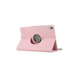 Fogy Lenovo M10 Tb-x505f Model ile Uyumlu 360 Dönebilen Standlı Tablet Kılıfı, Açık Pembe