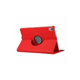 Fogy Lenovo M10 Tb-x505f Model ile Uyumlu 360 Dönebilen Standlı Tablet Kılıfı, Kırmızı