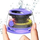 Fogy Manyetik Bluetooth Hoparlör Taşınabilir Mini Ses Speaker Telefon Standı Için 5W Kablosuz Hoparlör - Mor