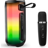 Fogy Pluse 5 Mikrofonlu RGB Kablosuz Soundbar Multimedya Siyah Bluetooth Hoparlör