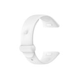 Fogy Redmi Watch 3 ile Uyumlu Kordon Çift renkli Strap Bileklik Kayış Tpu yedek kemer, Beyaz