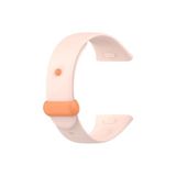 Fogy Redmi Watch 3 ile Uyumlu Kordon Çift renkli Strap Bileklik Kayış Tpu yedek kemer, Pudra