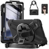 Fogy Samsung Galaxy Tab A9 8.7 SM-X110 X115 Kapak Ergonomik Tasarım ve Kolay Kullanım Zırh Tablet Kılıfı - Siyah