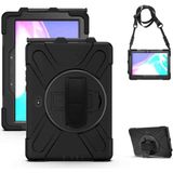 Fogy Samsung Galaxy Tab Active 4 Pro T636İÇIN Ergonomik Tasarım ve Kolay Kullanım Zırh Tablet Kılıfı - Gri - Siyah