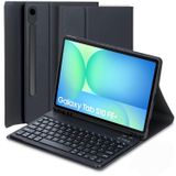 Fogy Samsung Galaxy Tab S10 FE+ Plus 13.1 inç 2025 Model (SM-X620/X626) İle Uyumlu Bluetooth Türkçe Q Klavyeli Kılıfı (Tablet Değildir) (Siyah)