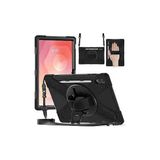 Fogy Samsung Galaxy Tab S11 Ultra 14,6 2025 Case Ergonomik Tasarım ve Kolay Kullanım Zırh Tablet Kılıfı - Siyah - Gri