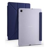 Fogy Samsung Galaxy Tab S6 Lite SM-P610 10.4"uyumlu Kalemlikli Premium Standlı Katlanabilir Uyku Modu Özellikli Tablet Kılıfı - Lacivert
