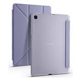 Fogy Samsung Galaxy Tab S6 Lite SM-P610 10.4"uyumlu Kalemlikli Premium Standlı Katlanabilir Uyku Modu Özellikli Tablet Kılıfı - Mor