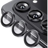 Fogy Samsung Galaxy Z Fold 5 Uyumlu Metal Temperli Cam Lens Koruyucu - Siyah