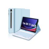 Fogy Samsung Tab S10 lite/S10 Fe/S9 Fe 10,9 Uyumlu Bluetooth Türkçe Q Klavyeli Kılıfı (TABLET DEĞİLDİR)