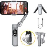 Fogy Smart x Fonksiyonlu El Tipi Stabilizatör Gimbal Yapay Zeka Destekli Tripod - Gümüş
