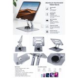 Fogy Tablet & Ipad Standı Metal Portatif Masaüstü 360 Derece Ayarlanabilir Stand