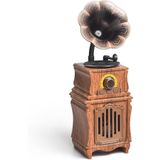 Fogy Taşınabilir Kablosuz Hoparlör I Gramofon Şeklinde Bluetooth Hoparlör Retro Vintage Görünüm