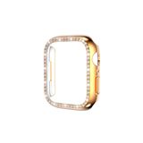Fogy Watch 1 2 3 4 5 6 38mm ile Uyumlu Taşlı Kasa Ve Ekran Koruyucu 360 Tam Koruma Kılıf, Rose Gold