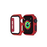 Fogy Watch 3 38mm ile Uyumlu 360 Kasa Ve Ekran Koruyucu Kılıf, Kırmızı