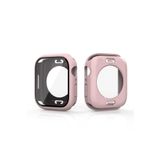 Fogy Watch 3-4-5-6 44mm ile Uyumlu Kasa Ve Ekran Koruyucu 360 Derece Tam Koruma Gard 12, Pembe