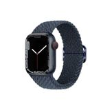 Fogy Watch 3 4 5 6 7 8 Se 9 38 40 41mm ile Uyumlu Kordon Örgü Tokalı Kordon, Noktalı Lacivert