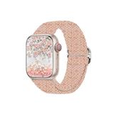 Fogy Watch 3 4 5 6 7 8 Se 9 38 40 41mm ile Uyumlu Kordon Örgü Tokalı Kordon, Noktalı Pembe