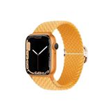Fogy Watch 3 4 5 6 7 8 Se 9 38 40 41mm ile Uyumlu Kordon Örgü Tokalı Kordon, Sarı