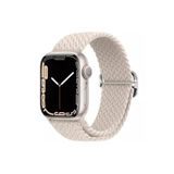 Fogy Watch 3 4 5 6 7 8 Se 9 38 40 41mm ile Uyumlu Kordon Örgü Tokalı Kordon, Starlight