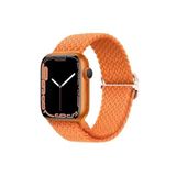 Fogy Watch 3 4 5 6 7 8 Se 9 38 40 41mm ile Uyumlu Kordon Örgü Tokalı Kordon, Turuncu